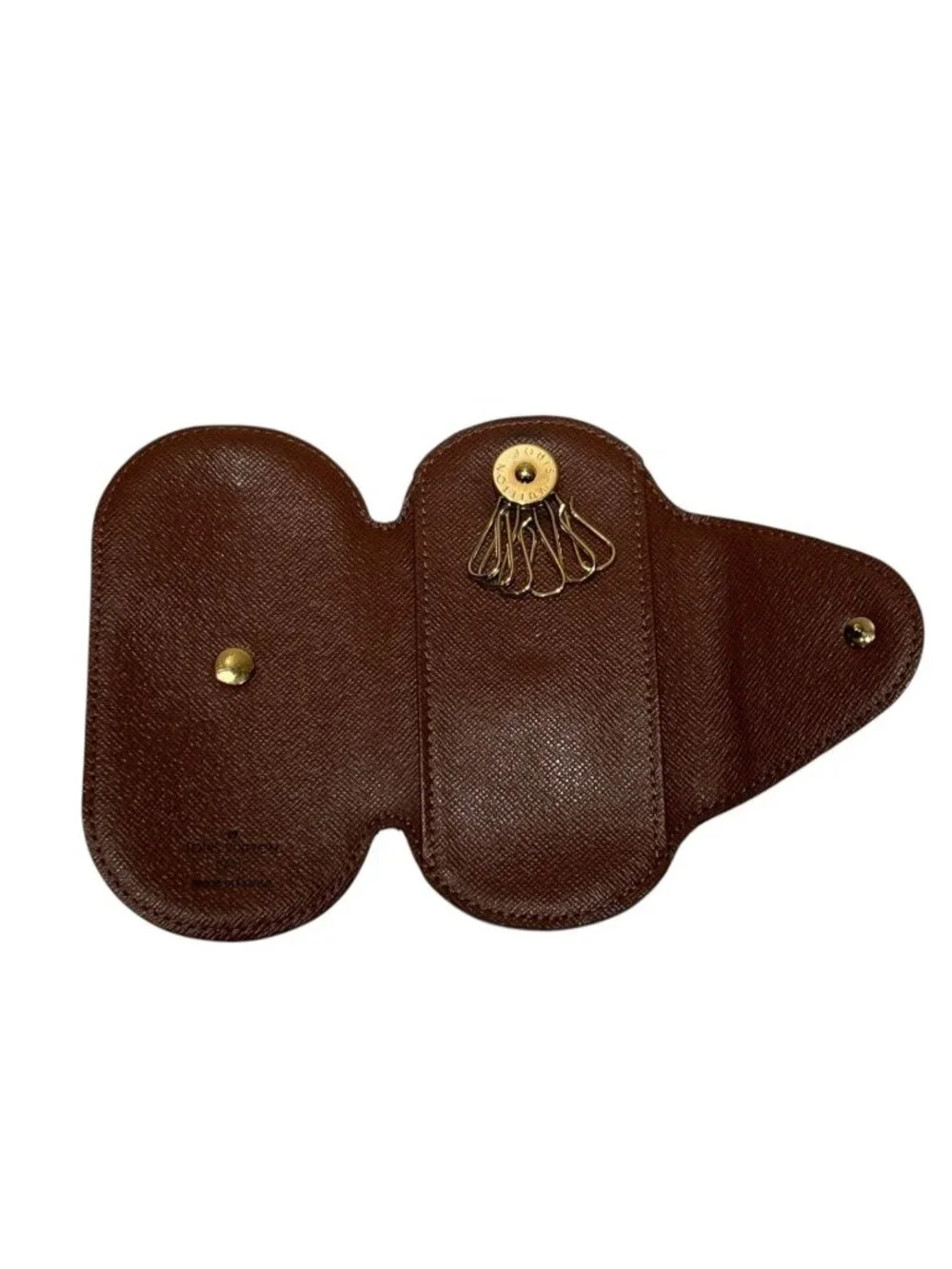Louis Vuitton Multicles Long GM Monogram Key Case Canvas Key Holder